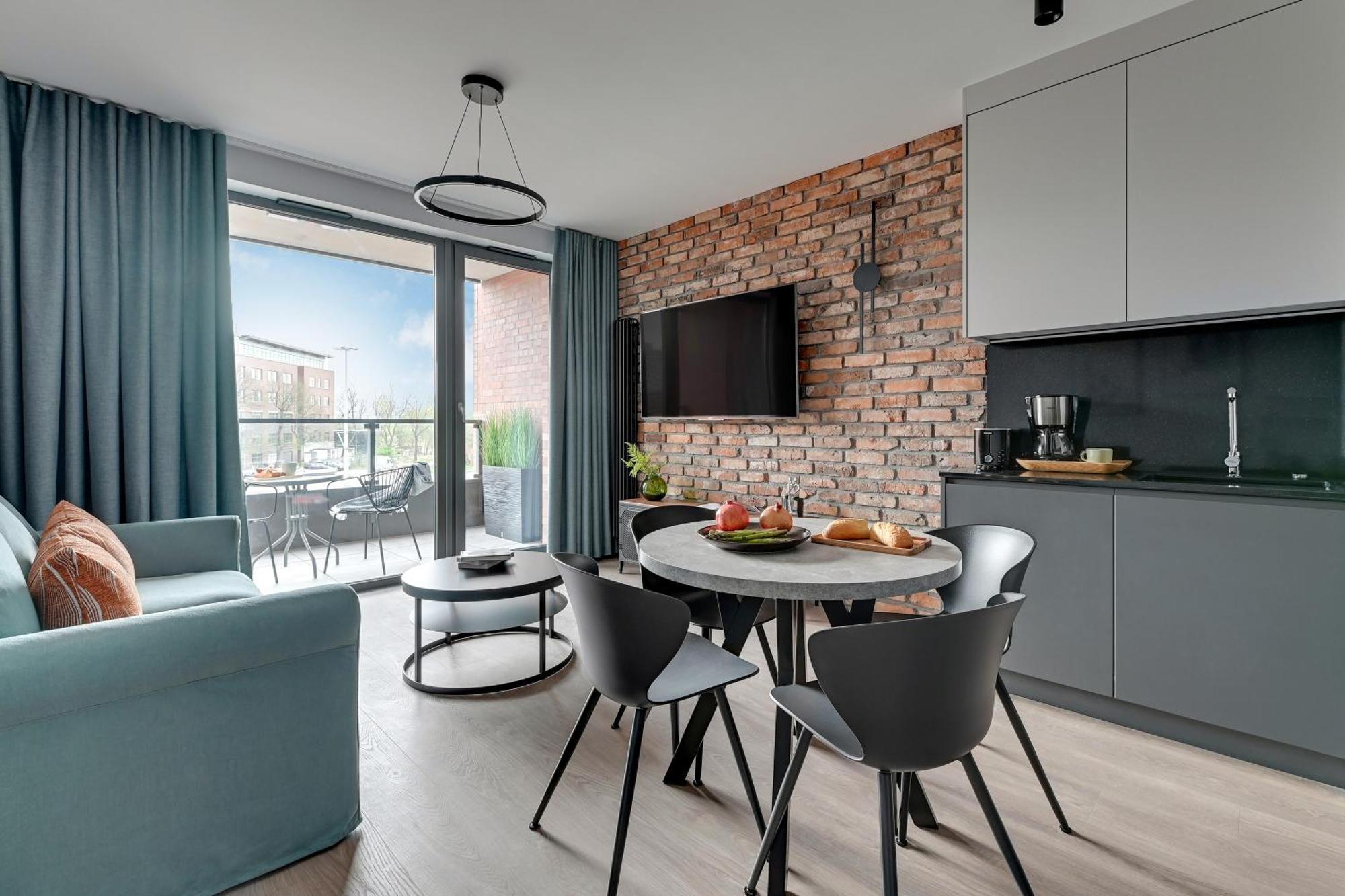 Scala 60E City Center Premium Apartments With Parking By Lion Apartments Danzig Exterior foto